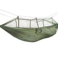 260x140cm Two Person Mosquito Hammock Camping Garden Sleeping Hanging Bed With Carabiners Storage Bag