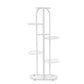 Six Holder Plant Display Shelves for Garden Home Office Indoor Outdoor