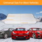 Car Window Cover Ice and Snow Cover for Car with 4 Strong Magnets Edge Suitable Most Cars, SUV
