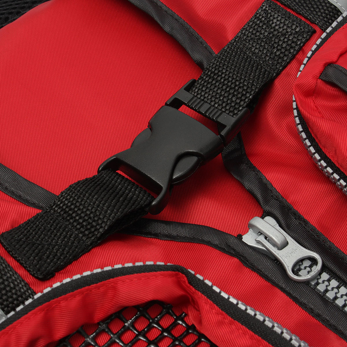 Universal Fishing Life Jacket Kayak Snorkeling Sailing Swimming Reflective Stripe Coat