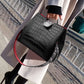 Women's Contrast Color Shoulder Strap Messenger Broadband Handbag Purse