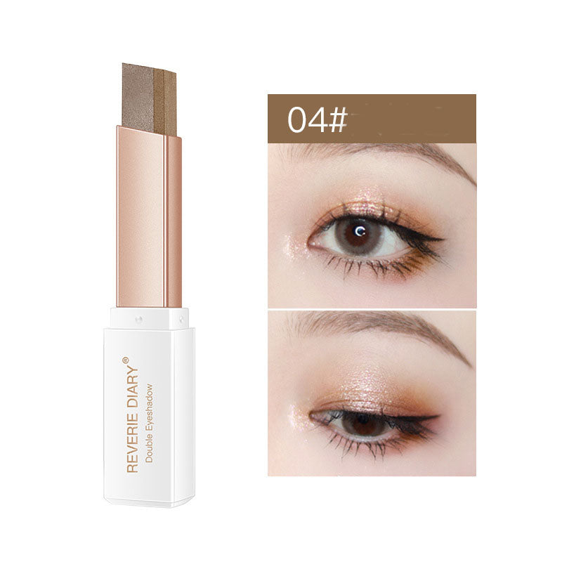 Eyeshadow Waterproof Duo Stick Gradient Shimmering Eye Shadow Stick