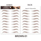 Long Lasting Waterproof Eyebrow Designer Sticker