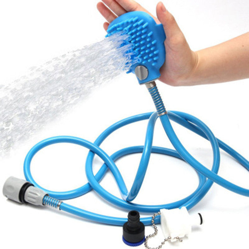 Pet Bathing Tool Comfortable Massager Shower Sprayer Brush