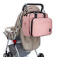 Portable Diaper Bag Portable Multifunction Backpack Folding Baby Bed Bag with Mattress Crib Outdoor Travel