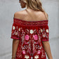Women's Floral Off-Shoulder Blouse (M Sold Out)