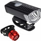 USB Rechargeable LED Bicycle Headlight Bike Head Light Front Rear Lamp Cycling