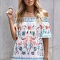 Women's Floral Off-Shoulder Blouse (M Sold Out)
