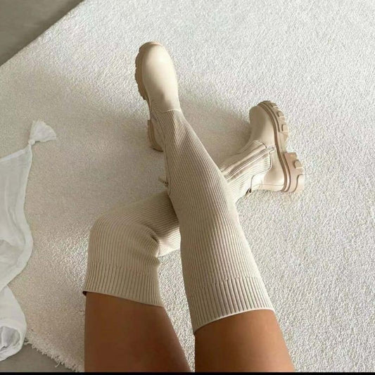 Women's Thick-soled Over-the-knee Platform Boots