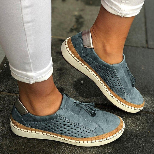 Women's Microfiber Canvas Casual Leisure Shoes