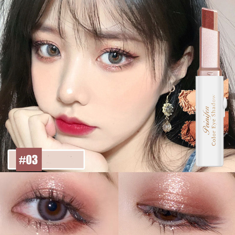 Eyeshadow Waterproof Duo Stick Gradient Shimmering Eye Shadow Stick