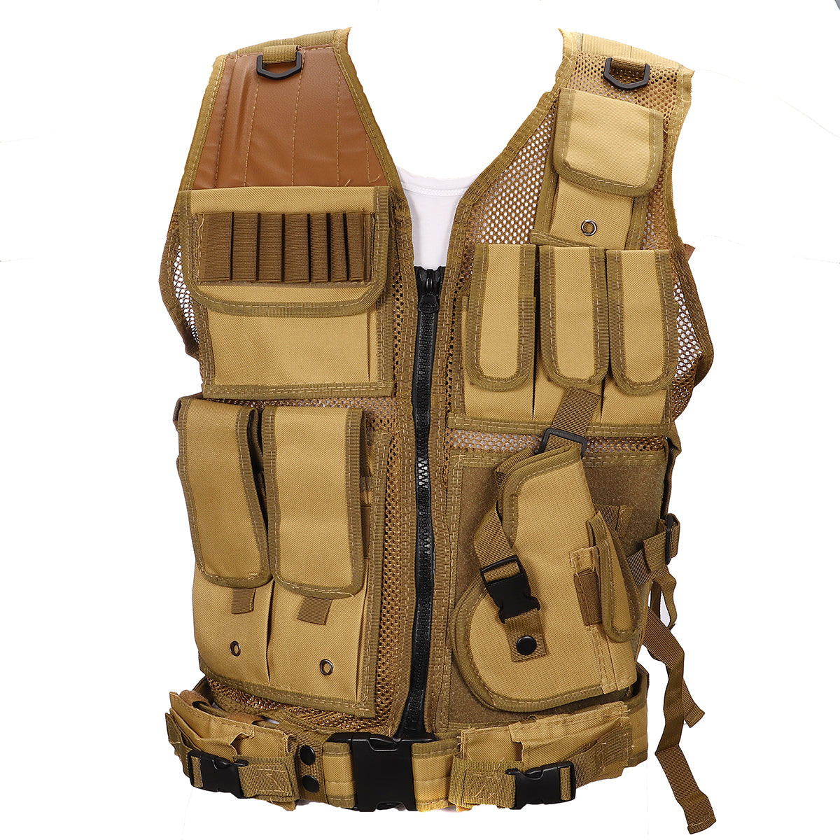 Hunting Tactical Vest Multi-pocket Military Lightweight Outdoor Protective Assault