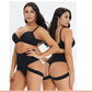 Breasted High Elastic Rubber Middle Waist Belly Lift