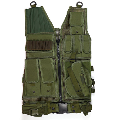 Hunting Tactical Vest Multi-pocket Military Lightweight Outdoor Protective Assault